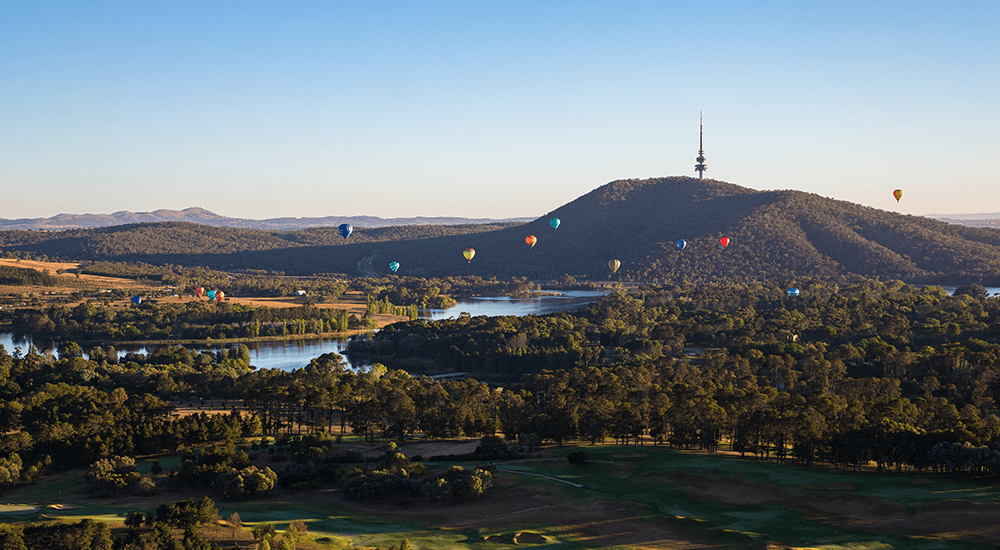 hot air balloons